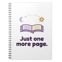 Just One More Page Book Lover Night Owl