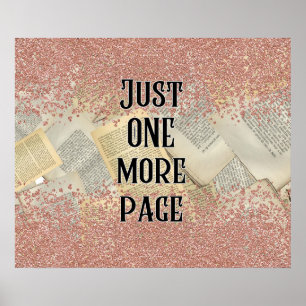 Just one more page poster