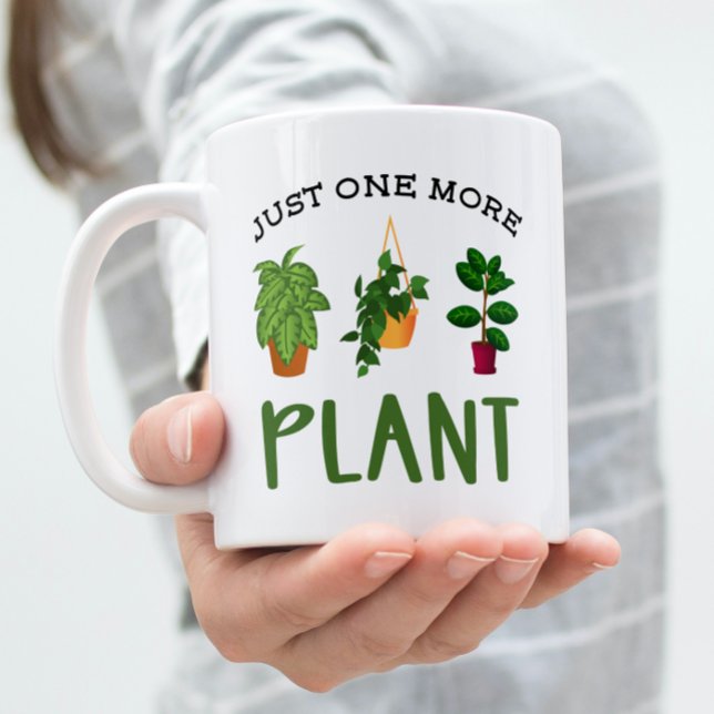 Just One More Plant Nursery Garden With Name Coffee Mug (Creator Uploaded)