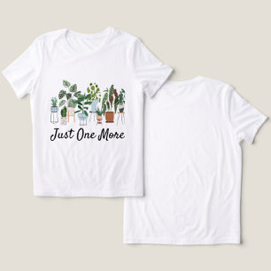 Just One More Plant Shirt, Plant Lady Gardening Tri-Blend Shirt
