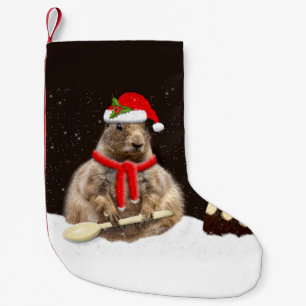 Just One More Pud Christmas Stocking