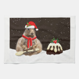 Just One More Pud Kitchen Towel