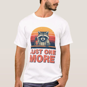 Just One More Raccoon Bartender Shirt