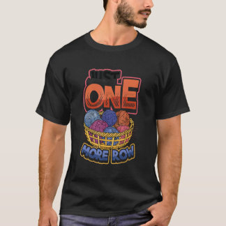 Just One More Row Crochet T-Shirt