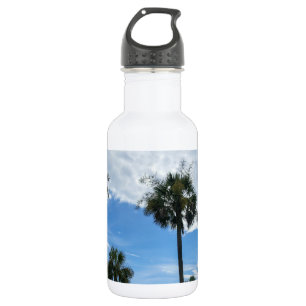Just Palm Trees Water Bottle