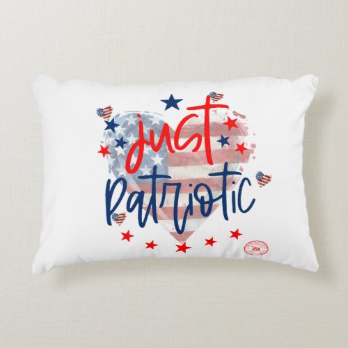 Just Patriotic Accent Pillow
