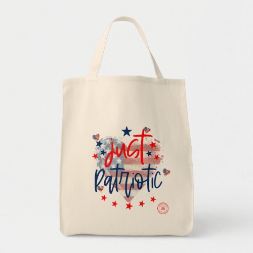 Just Patriotic Tote Bag