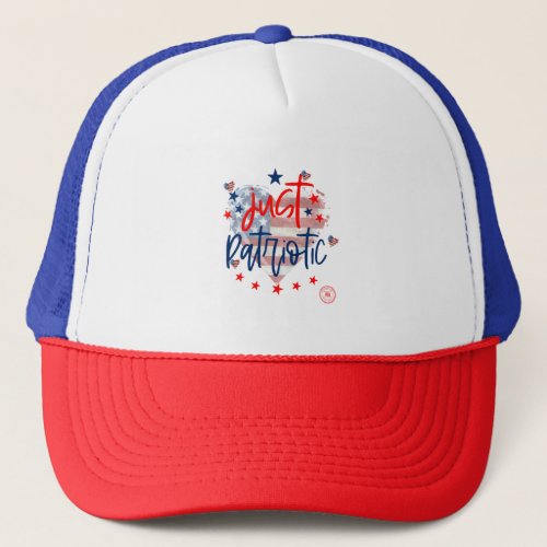 Just Patriotic Trucker Hat