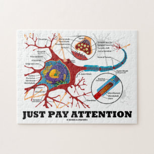Just Pay Attention (Neuron / Synapse) Jigsaw Puzzle