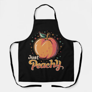 Just peachy! apron