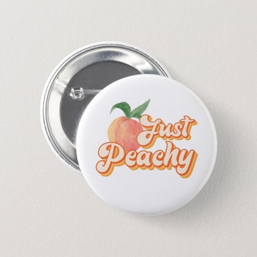 Just Peachy Button