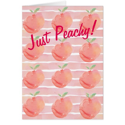 Just Peachy Cards (Front)