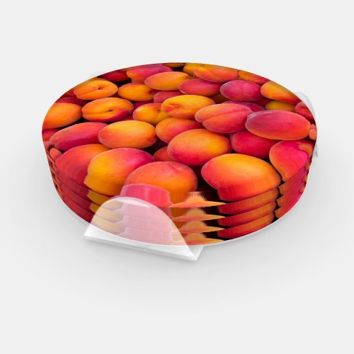 Just Peachy Coaster Set