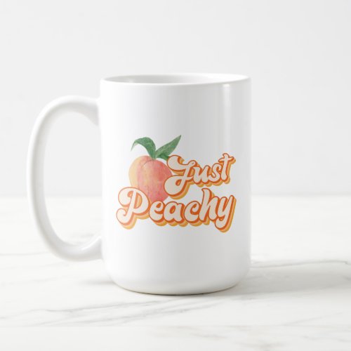 Just Peachy Coffee Mug
