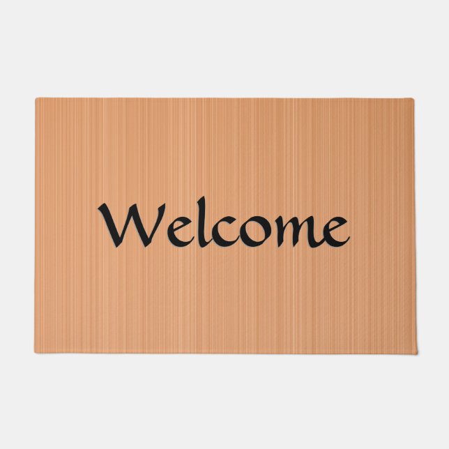 Just Peachy Doormat (Front)