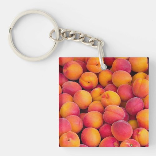Just Peachy Keychain
