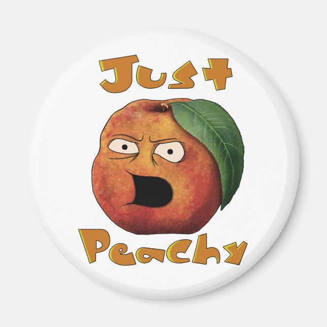 Just Peachy Magnet (Front)