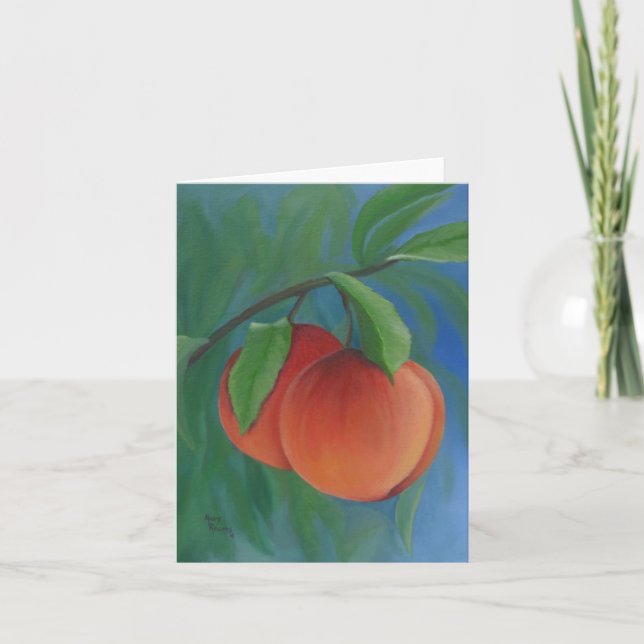 Just Peachy Note Cards (Front)