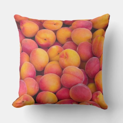 Just Peachy Outdoor Pillow