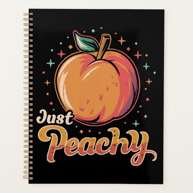 Just peachy! planner (Front)