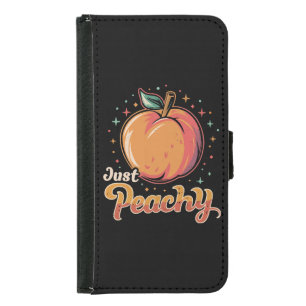 Just peachy! samsung galaxy s5 wallet case