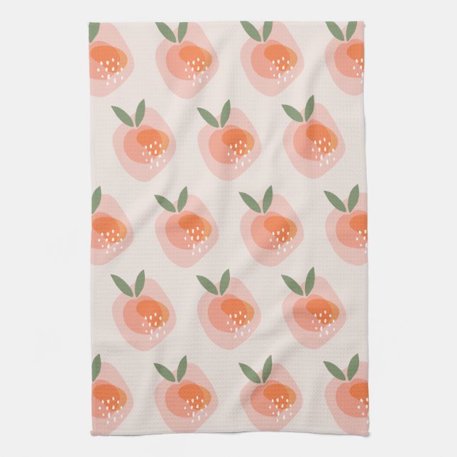 Just Peachy Tea Towel (Vertical)