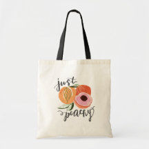 Just Peachy Tote Bag