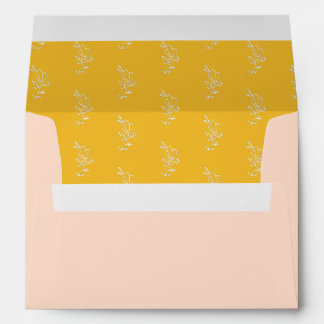 Just Peachy Wedding Envelopes