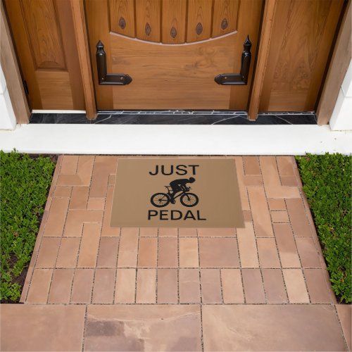 Just Pedal Doormat