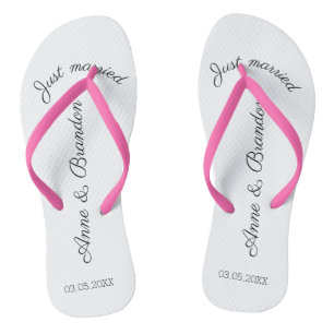 just personalizable flip flops