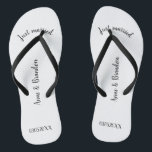 just personalizable flip flops<br><div class="desc">Personalizable Flip Flops as a gift for the bridal couple.</div>
