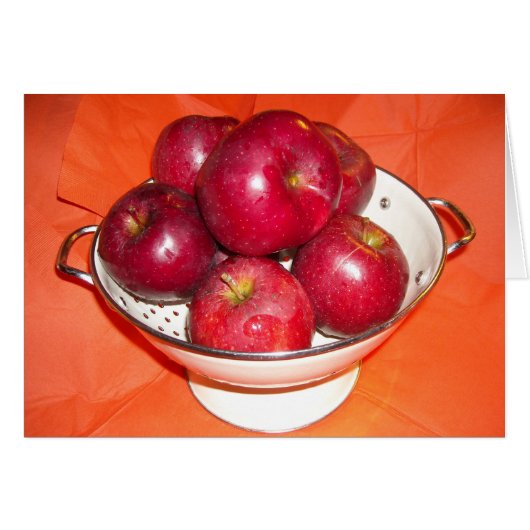 Just Picked Apples Cards (Front Horizontal)