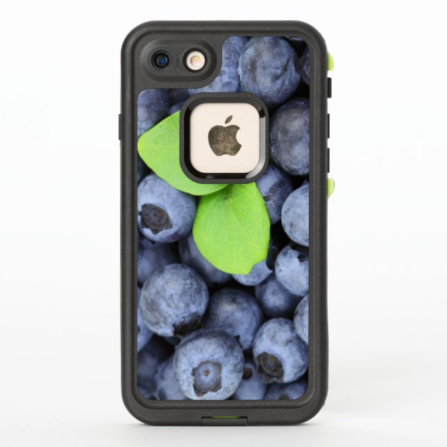 Just Picked Fresh Delicious Blueberries LifeProof iPhone Case (Back)