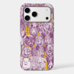 just pigs purple yellow iPhone 17 pro max case
