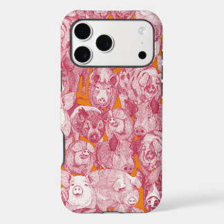 just pigs viva magenta satsuma iPhone 17 pro max case