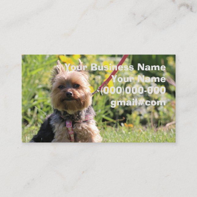 Just plain darling business card (Front)