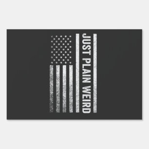 Just Plain Weird American Flag Election Kamala Sign