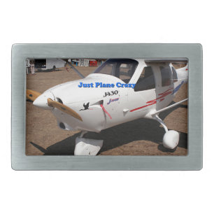 Just plane crazy: Jabiru ultralight Belt Buckle