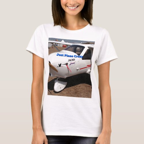 Just plane crazy Jabiru ultralight T_Shirt