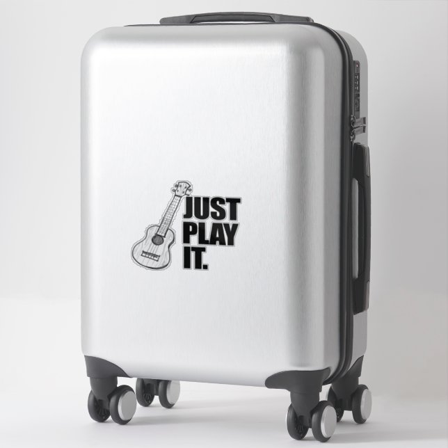 Just Play it Sticker (Suitcase)