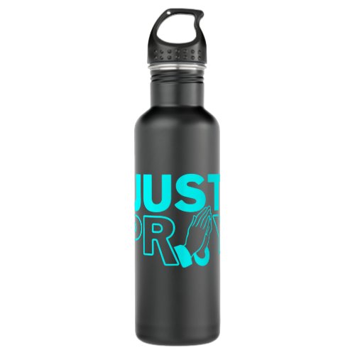 Just Pray Stainless Steel Water Bottle