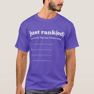 Just Ranked Tee Prince 