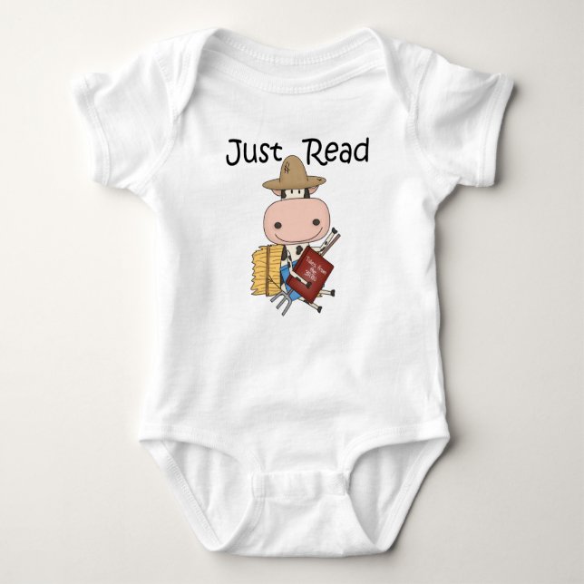 Just Read Baby Bodysuit (Front)
