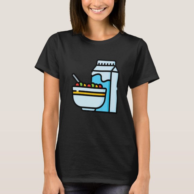 Just Really Like Breakfast Cereal OK Cereal   1 T-Shirt (Front)