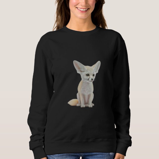 Just Really Like Fennec Foxes Fennec Fox_1 Sweatshirt (Front)