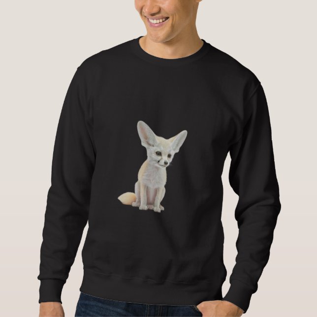 Just Really Like Fennec Foxes Fennec Fox_1 Sweatshirt (Front)
