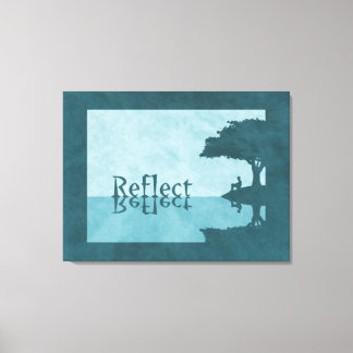 Just Reflect Canvas Print