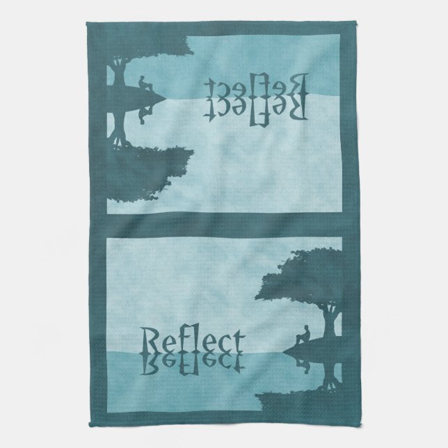 Just Reflect Kitchen Towel (Vertical)
