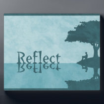 Just Reflect Photo Plaque