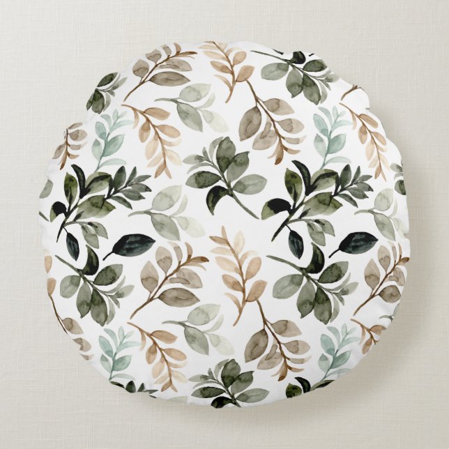 Just Relax Round Pillow (Front)